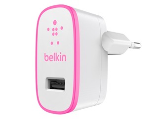 Зарядное устройство Belkin 2,1A розовый (F8J052vfPNK)