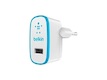Зарядное устройство Belkin 2,1A синий (F8J052vfBLU)