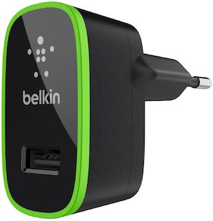Зарядное устройство Belkin 2,1A черный (F8J052cwBLK)