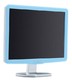 Монитор Philips TFT 22" 220X1SW white Lightframe 5ms DVI USB