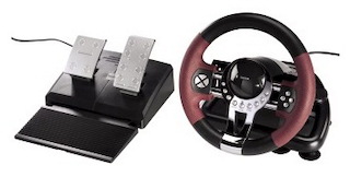 Руль Hama H-51845 black/red Thunder V5 для PlayStation3 и PC