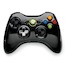 Геймпад Беспроводной Microsoft Xbox 360 43G-00059 черный хромированный