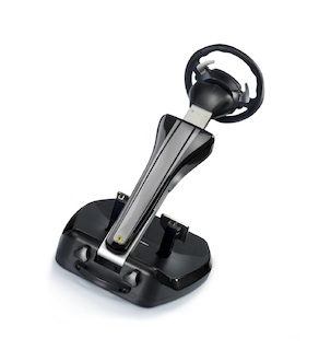 Руль ThrustMaster Ferrari Vibration GT Cockpit (4460096) PC/Xbox 360 черный USB виброотдача обратная