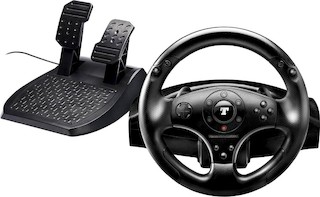 Руль ThrustMaster T100 FFB Racing (4060051) черный USB виброотдача обратная связь PC/PS3
