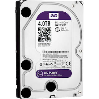 Жесткий диск WD Original SATA-III 4Tb WD40PURX Purple 64Mb 3.5"