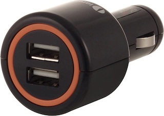 Автомобильное зарядное устройство Interstep 1A+1А (IS-CC-2USB0002K-000B201)