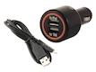 Автомобильное зарядное устройство Interstep 1A+1А + microUSB cable (IS-CC-MICRO002K-000B201)