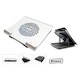 Подставка для ноутбука GlacialTech SnowPad H2 silver 7-14" (325x300x56mm) 2xUSB (CN-SPH2A000LC0001)