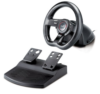 Руль Genius Speed Wheel 5 педали 8 кнопок DJ-Speed Wheel 5