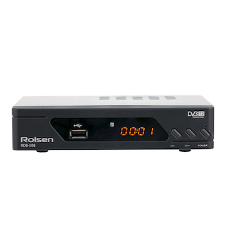 Ресивер DVB-T2 Rolsen RDB-508