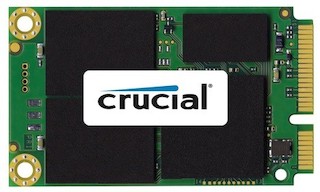 Накопитель SSD Crucial mSATA 240Gb CT240M500SSD3 2.5" w95Mb/s r500Mb/s MLC