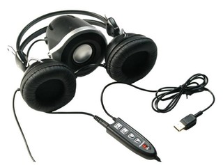 Гарнитура A4 HSB-500U Headset 3 Speakers. Регулировка громкости