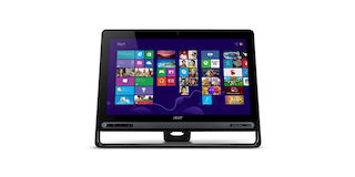 Моноблок Acer Aspire ZC-610 19.5" HD+ P 3556U/4Gb/500Gb 7.2k/IntHDG/DVDRW/MCR/DOS/WiFi/BT 1600*900/Web/клавиатура/мышь