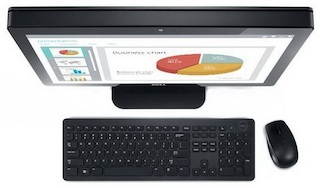 Моноблок Dell Optiplex 3011 20" HD+ i3 3220 (3.3)/4Gb/500Gb 7.2k/HDG 2500/DVDRW/W7Pro64dng/WiFi/Web/клавиатура/мышь