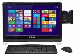 Моноблок IRU 116 18.5" HD P G2020/4Gb/500Gb/IntHDG/DVDRW/MCR/DOS/WiFi/Web/клавиатура/мышь