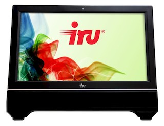 Моноблок iRU 309 21.5" HD i3 3220/4Gb/1Tb/IntHDG/DVDRW/MCR/AV/W7Pro64/WiFi/black/Web/клавиатура/мышь
