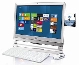 Моноблок IRU 309 21.5" HD i3 3240/4Gb/500Gb/IntHDG/DVDRW/MCR/W7Pro64/WiFi/white/Web/клавиатура/мышь/HDMI/4xUSB3.0/2xUSB2.0