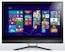 Моноблок Lenovo C560 23" FHD PDC G3220T/4Gb/1Tb/GF705 2Gb/DVDRW/W8.1 64/WiFi/black 1920*1080/Web/клавиатура/мышь /черный