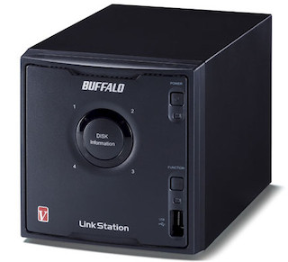 Сетевое хранилище Buffalo (LS-QV12TL/R5-EU) NAS LinkStation Pro Quad 12ТБ 4x 3ТБ жесткий диск 1xGiga