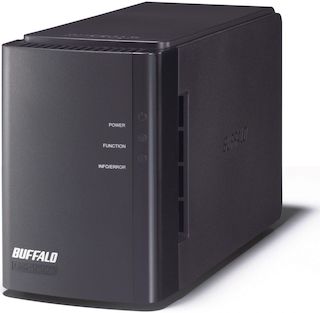 Сетевое хранилище Buffalo (LS-WX8.0TL/R1-EU) NAS LinkStation Duo 8ТБ 2x 4ТБ жесткий диск 1xGigabit R