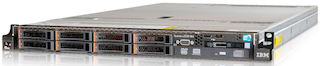Сервер IBM x3550 M4 Intel Xeon E5-2680v2 2.8GHz 25Mb 1x8Gb 1.8 DDR3 SAS/SATA 2.5" M5110(1GB flash+RAID5) 750W (7914L3G)