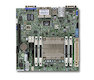 Платформа SuperMicro SYS-5018A-FTN4 Intel Atom C2758 2.4GHz 4MB DDR3 ECC 3.5" max2 Gold 200W 4xSO-DIMM/1xPCI-Ex8 4xRJ-45 1U (SYS-5018A-FTN4)