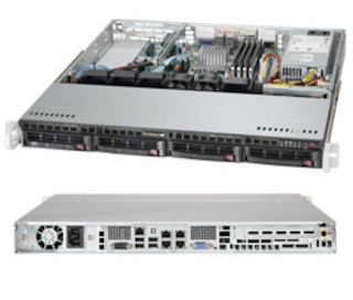 Платформа SuperMicro SYS-5018A-MLHN4 Intel Atom C2550 DDR3 ECC 4xRJ-45 (SYS-5018A-MLHN4)