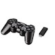 Контроллер Hama H-51825 Black Force беспроводной для SONY PS3 черный