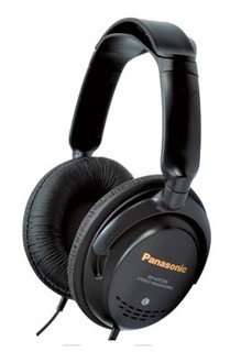 Наушники Panasonic RP-HTF295E-K закрытые мониторные black