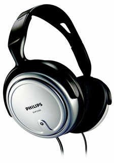 Наушники Philips SHP2500 (полноразмерные) 6м кабель, регулятор громкости