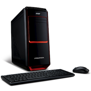 ПК Acer Aspire G3-605 intel Core i7-4770; 16GB; HDD 2TB; 7200rppm; nVidia GTX770; WiFi b/g/n; BT4.0; Win8.1 SL; Cordred KB&Mouse