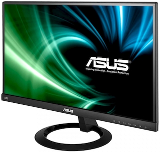 Монитор Asustek VX229H 21.5"(54.6cm);  IPS; 1920x1080; 16.7M; 5 ms; 250cd/m2; 80М:1/1000:1; 178°(H)/178°(V); D-SUB; 2хHDMI; speaker; Black