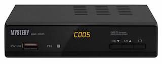 Ресивер DVB-T2 Mystery MMP-70DT2 черный