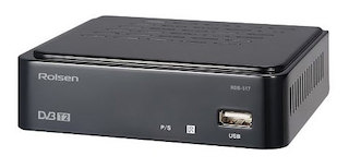 Ресивер DVB-T2 Rolsen RDB-517