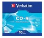 Диск CD-R Verbatim 700Mb 52x DataLife Slim (10 шт.) 43415