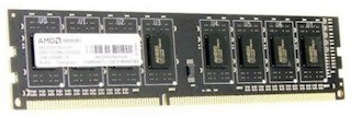 Память DDR3 4Gb 2400MHz AMD ((AE)R934G2401U1S) RTL shielded