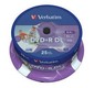 Диск DVD+R Verbatim 8.5GB DL 8x Printable Cake Box (25шт) 43667