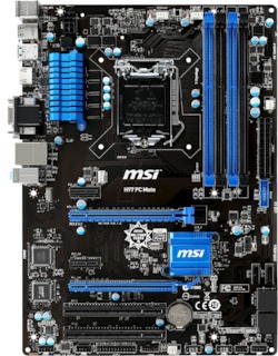 Материнская плата MSI H97 PC Mate Socket-1150 Intel H97 DDR3 ATX AC`97 8ch(7.1) GbLAN SATA3 RAID VGA+DVI+HDMI