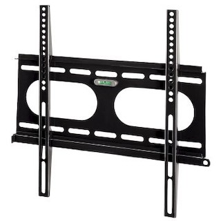 Кронштейн для ТВ Hama XL 56"/142см VESA600*400 fix (неподвижный) ультраплоский черный (H-118604)