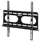 Кронштейн для ТВ Hama XL 56"/142см VESA600*400 fix (неподвижный) ультраплоский черный (H-118604)