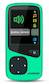 Плеер Flash Digma Cyber 1 4Gb зеленый 1.8" FM HedPh /FM/AVI/AMV/MP3/WMA/FLAC/OGG/APE/WAV/TF slot