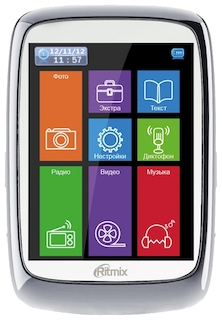 Плеер Flash Ritmix RF-8300 4Gb белый