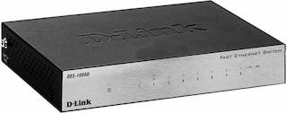 Коммутатор D-Link (DES-1008D/L2A) 8-портов 10/100Mbit/s UNMANAGED