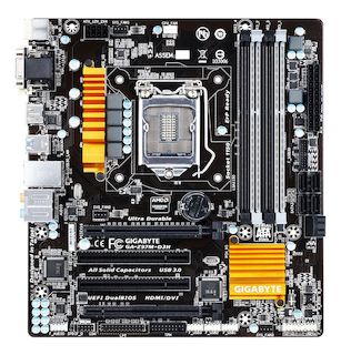 Материнская плата Gigabyte GA-H97-D3H Socket-1150 Intel H97 DDR3 ATX AC`97 8ch(7.1) GbLAN SATA3 RAID VGA+DVI+HDMI
