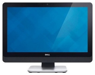 Моноблок Dell Optiplex 9020 23" FHD Touch i5 4570S (2.9)/4Gb/500Gb 7.2k/HD4600/DVDRW/W8.1Pro64/WiFi/BT/Web/клавиатура/мышь