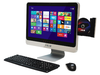 Моноблок IRU 320 20" HD i5 3230M/4Gb/320Gb/IntHDG/DVDRW/MCR/W8.1Pro64/black/Web