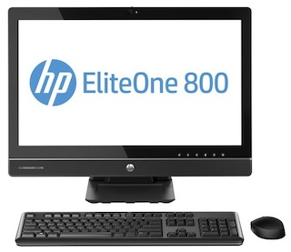 Моноблок HP EliteOne 800 23" IPS i5 4570/4Gb/1Tb 7.2k/SSD 8Gb/DVDRW/MCR/W7Pro64/WiFi/250cd/1000:1/Web/клавиатура/мышь /USB3.0/DisPort/Lic Win8