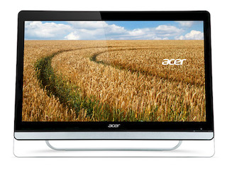 Монитор Acer 21.5" FT220HQLBMJJ Black TN LED 5ms 16:9 HDMI M/M 100M:1 250cd Touch MHL
