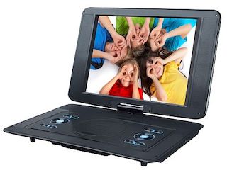 Портативный DVD Плеер Rolsen RPD-15D07TBL черный