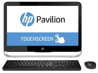 Моноблок HP Pavilion 23-p002nr 23" FHD Touch i5 4590T/8Gb/1Tb/DVDRW/W8.1/клавиатура/мышь